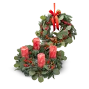 Christmas set of wreaths